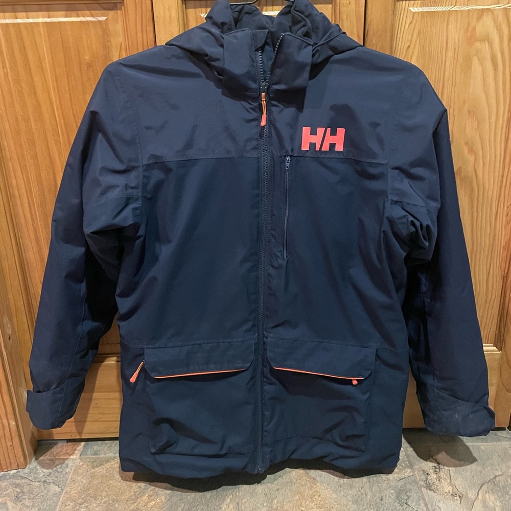 Helly Hansen Kids Jacket - Navy and Red